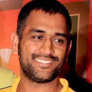 MS Dhoni portrait