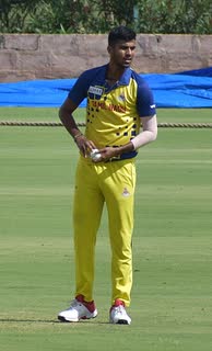 Washington Sundar portrait