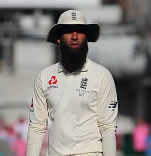 Moeen Ali portrait